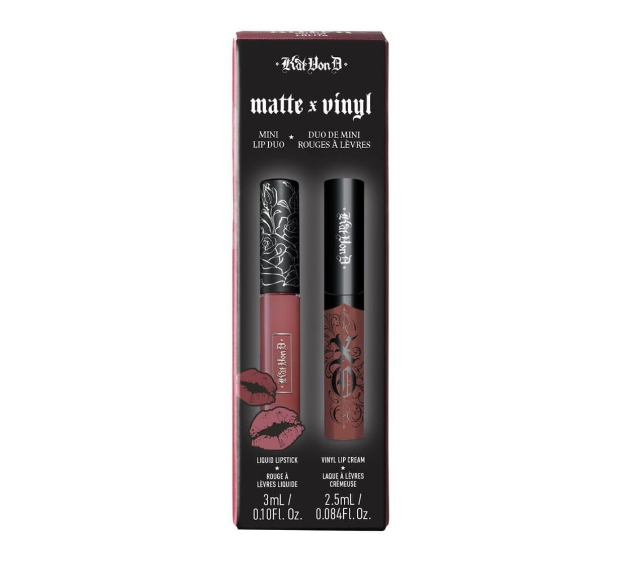KVD Vegan Beauty Matte x Vinyl Mini Lip Duo