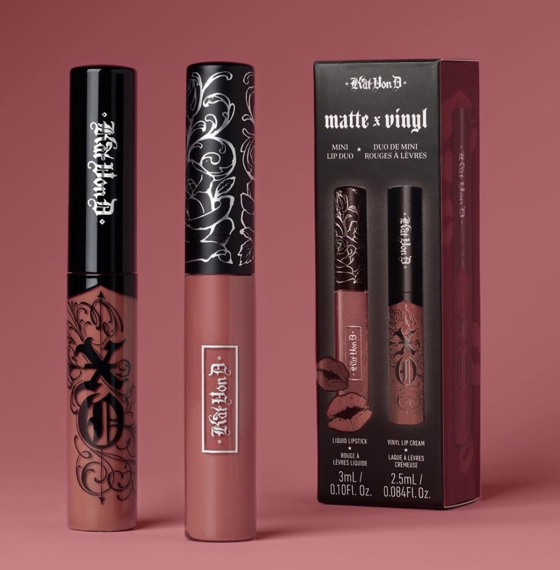 KVD Vegan Beauty Matte x Vinyl Mini Lip Duo