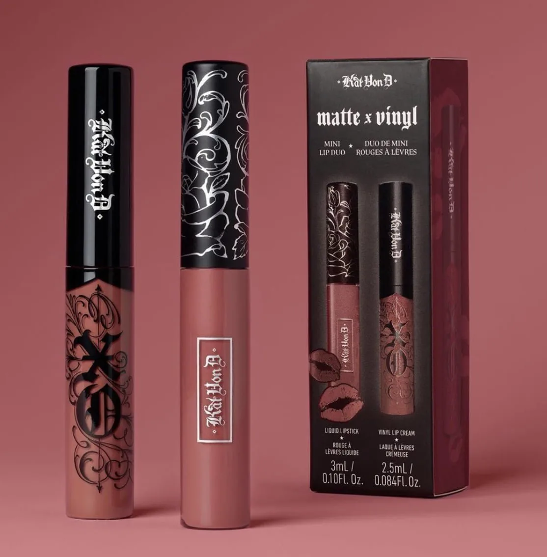 KVD Vegan Beauty Matte x Vinyl Mini Lip Duo