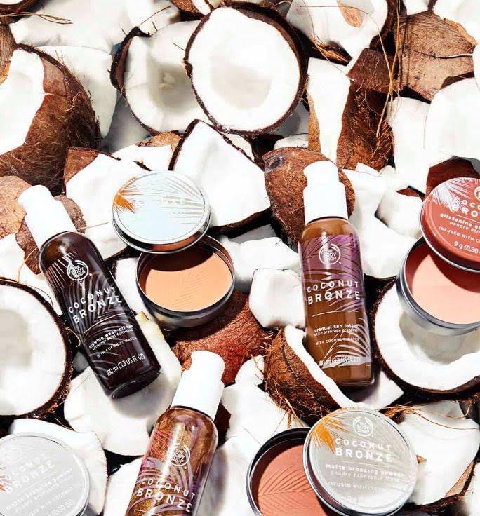 The Body Shop Coconut Bronze Collection