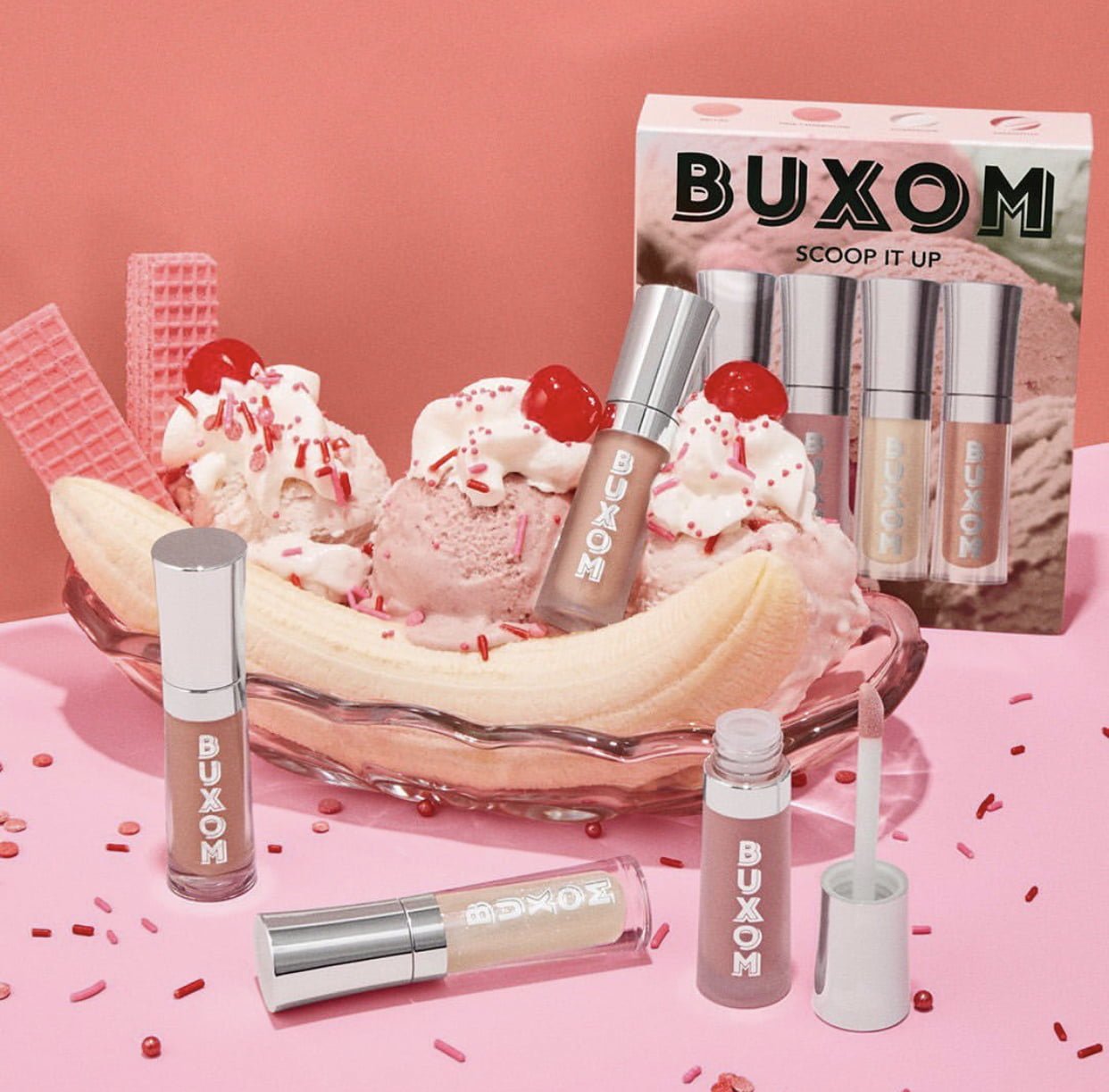 Buxom Scoop It Up Plumping Lip Gloss Set