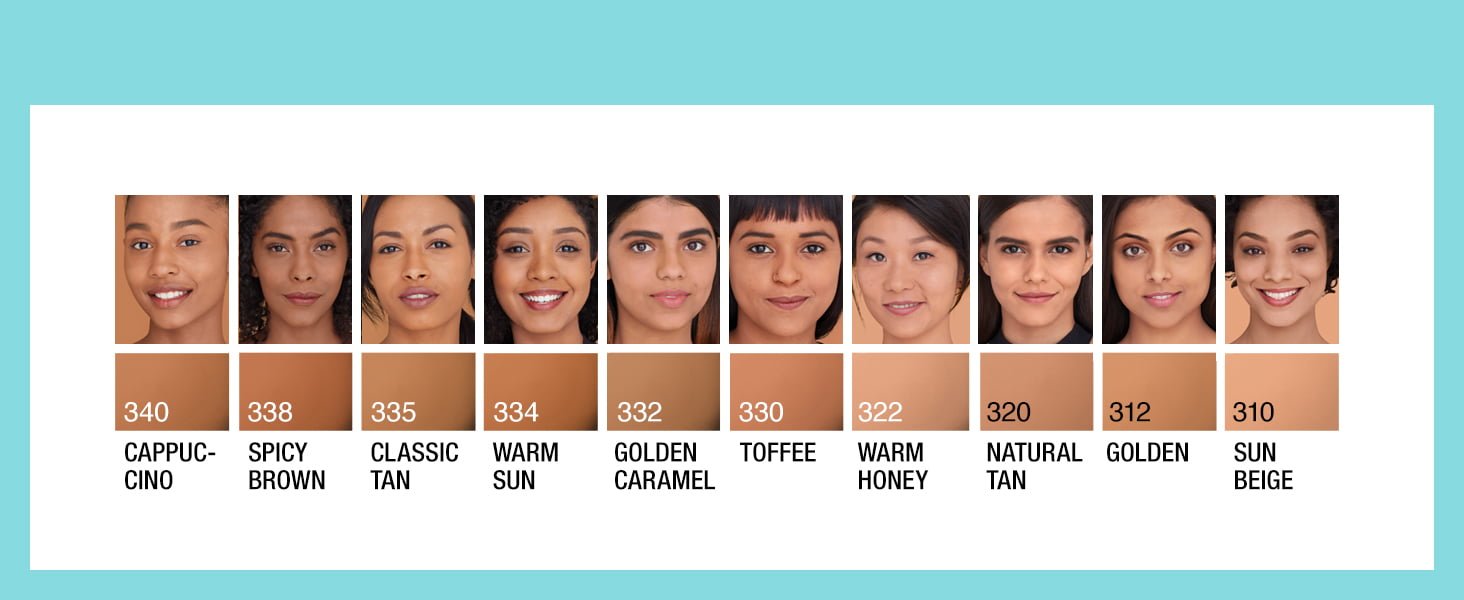 Maybelline Matte + Poreless On The Go Foundation Pouch