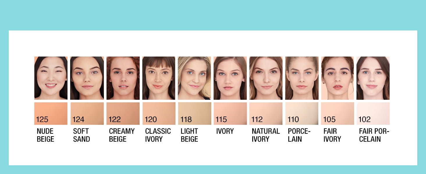 Maybelline Matte + Poreless On The Go Foundation Pouch