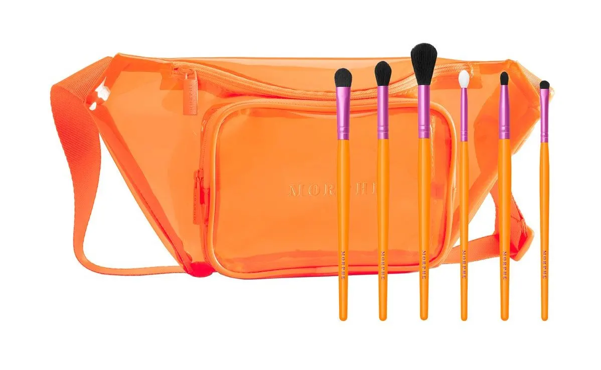 Morphe VIP Sweep By Saweetie 6 Piece Brush Set 1 Morphe VIP Sweep By Saweetie 6 Piece Brush Set