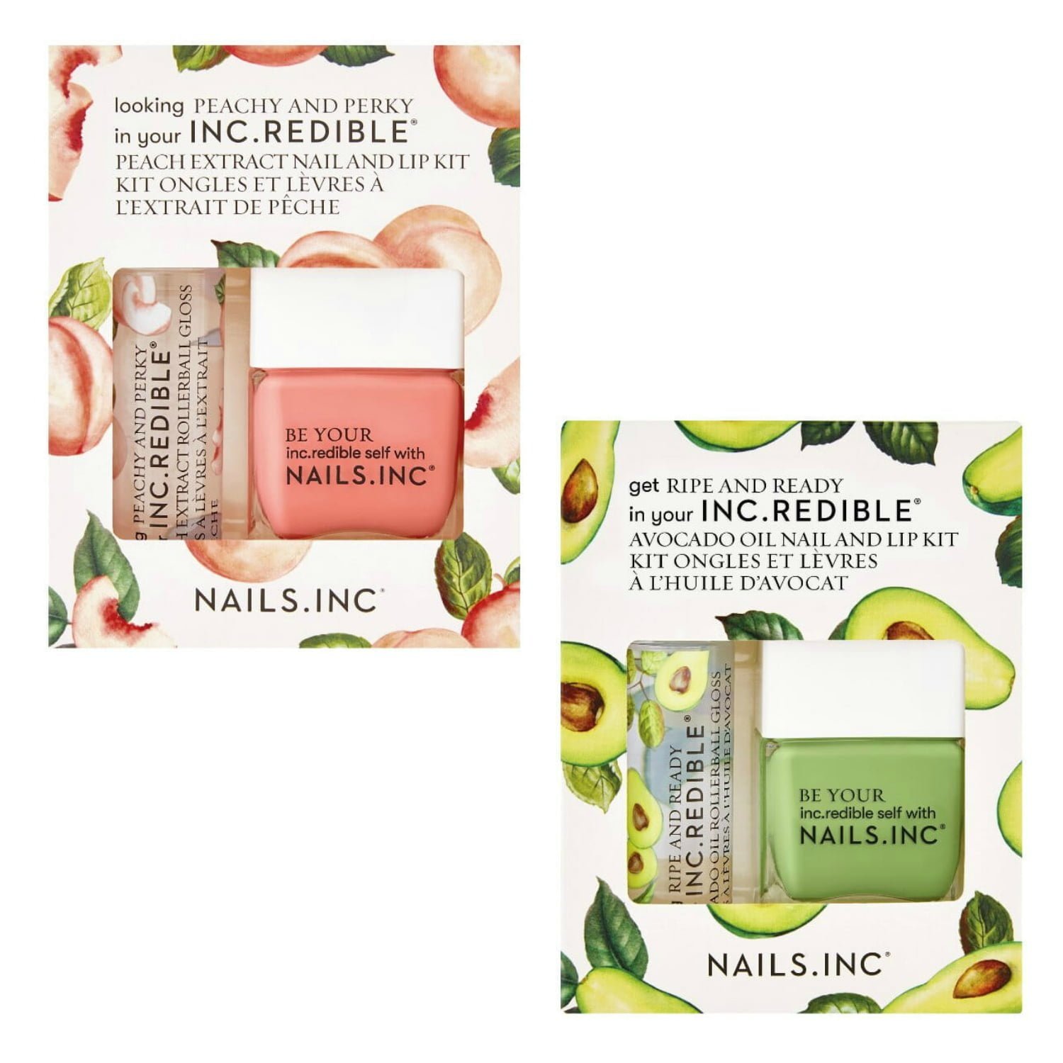 Nails Inc INC.redible Fruity Nail and Lip Duos