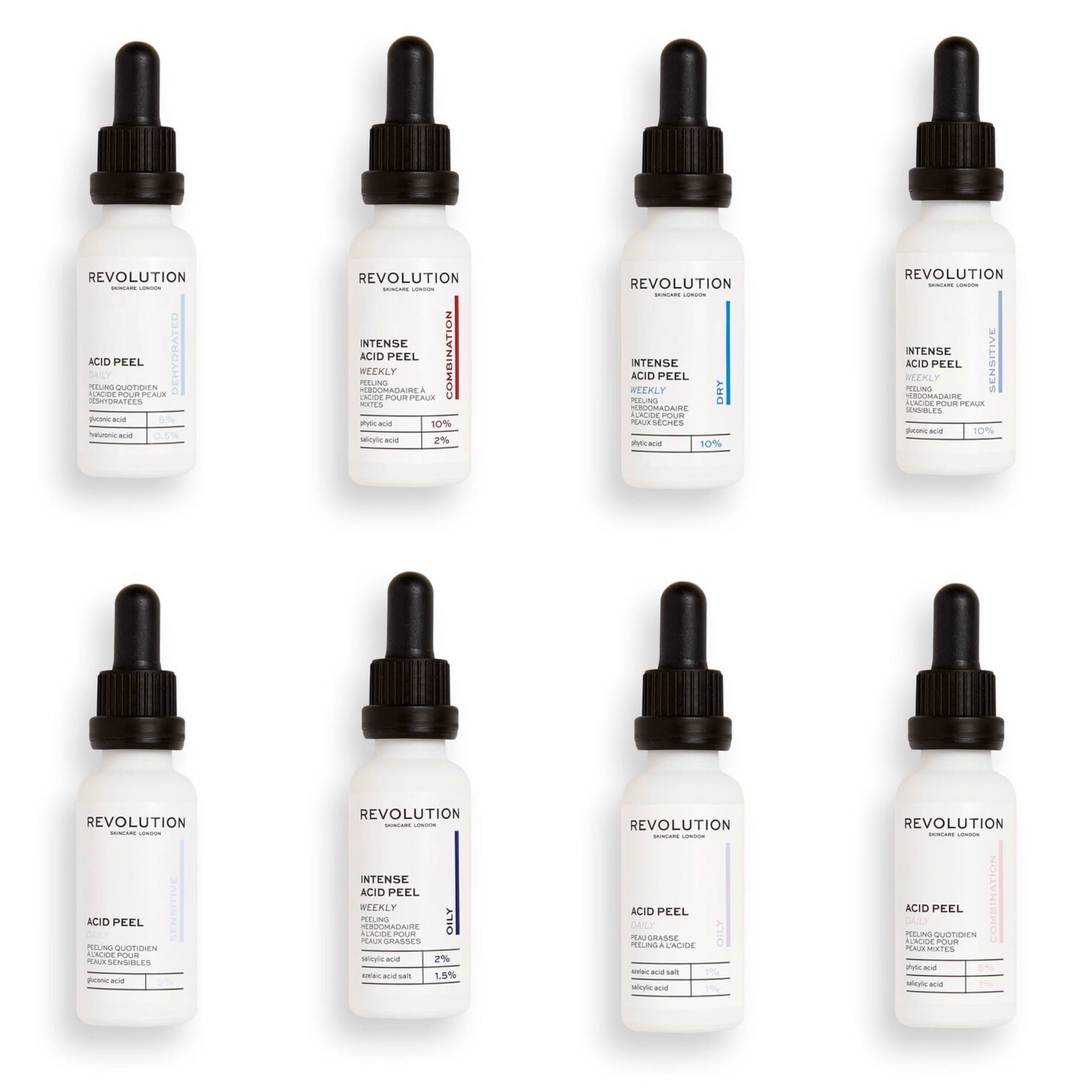 Revolution Skincare Acid Peel Collection | Full Overview
