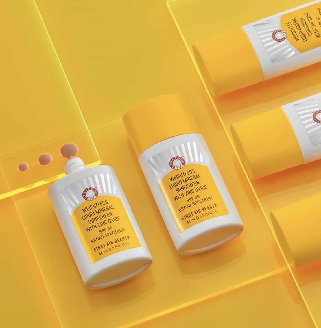 First Aid Beauty Weightless Liquid Mineral Sunscreen
