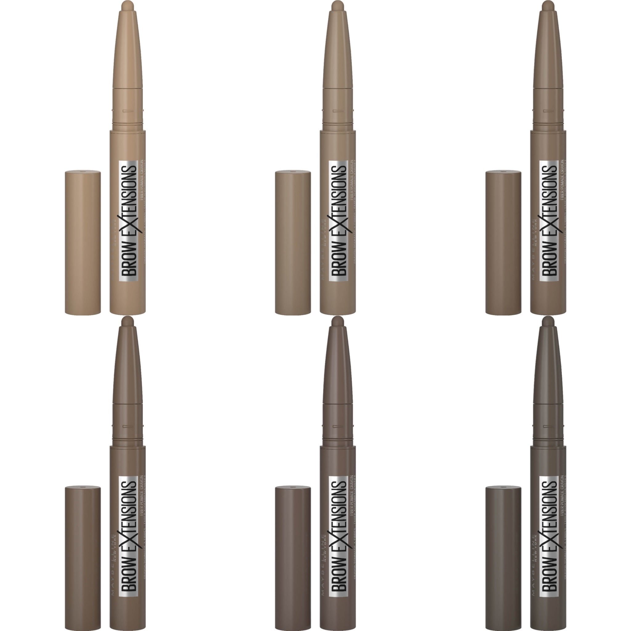 Maybelline Brow Extensions Fiber Pomade Crayon