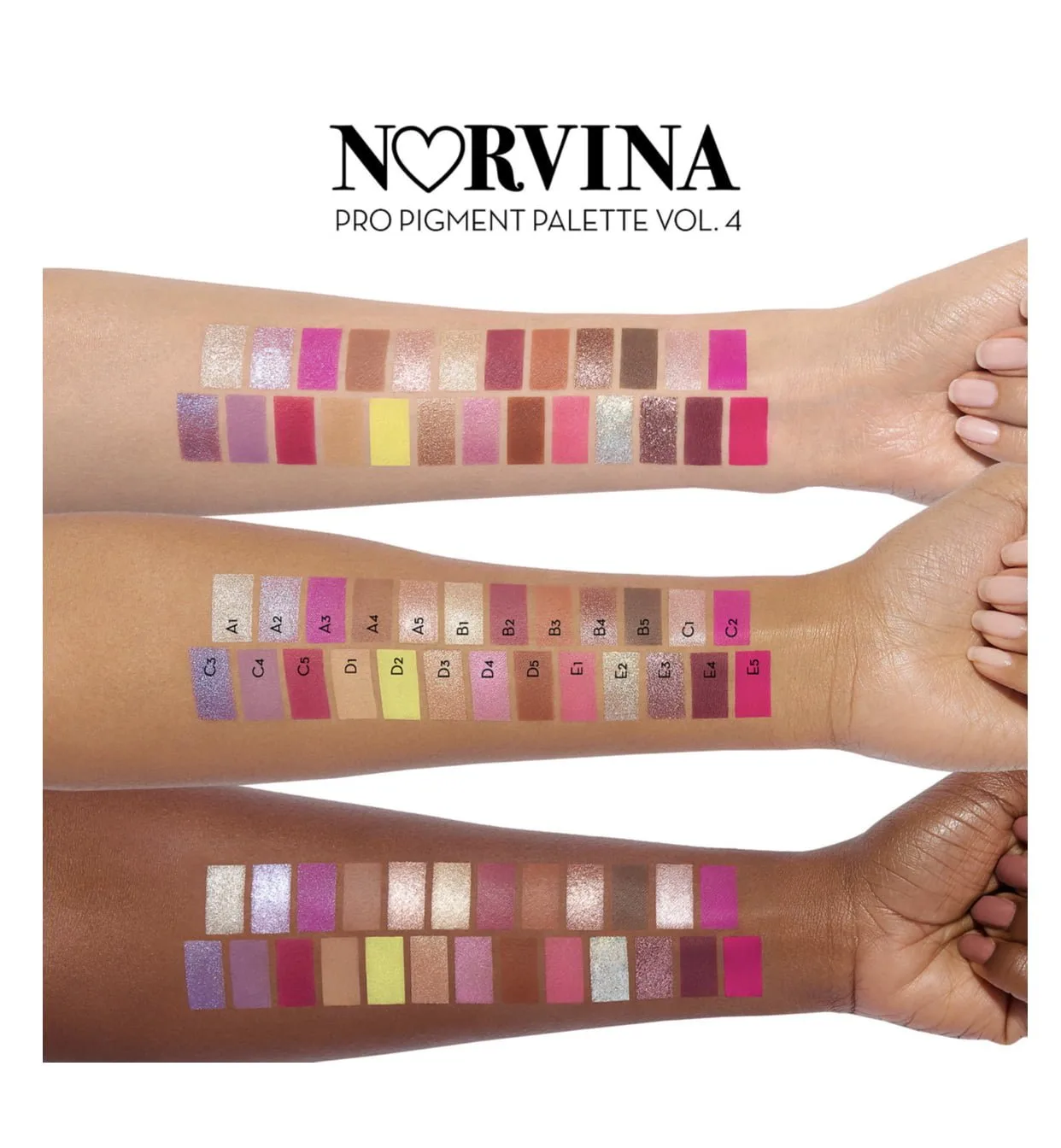 Anastasia Beverly Hills Norvina Pro Pigment Vol 4 Palette Reveal & Swatches!