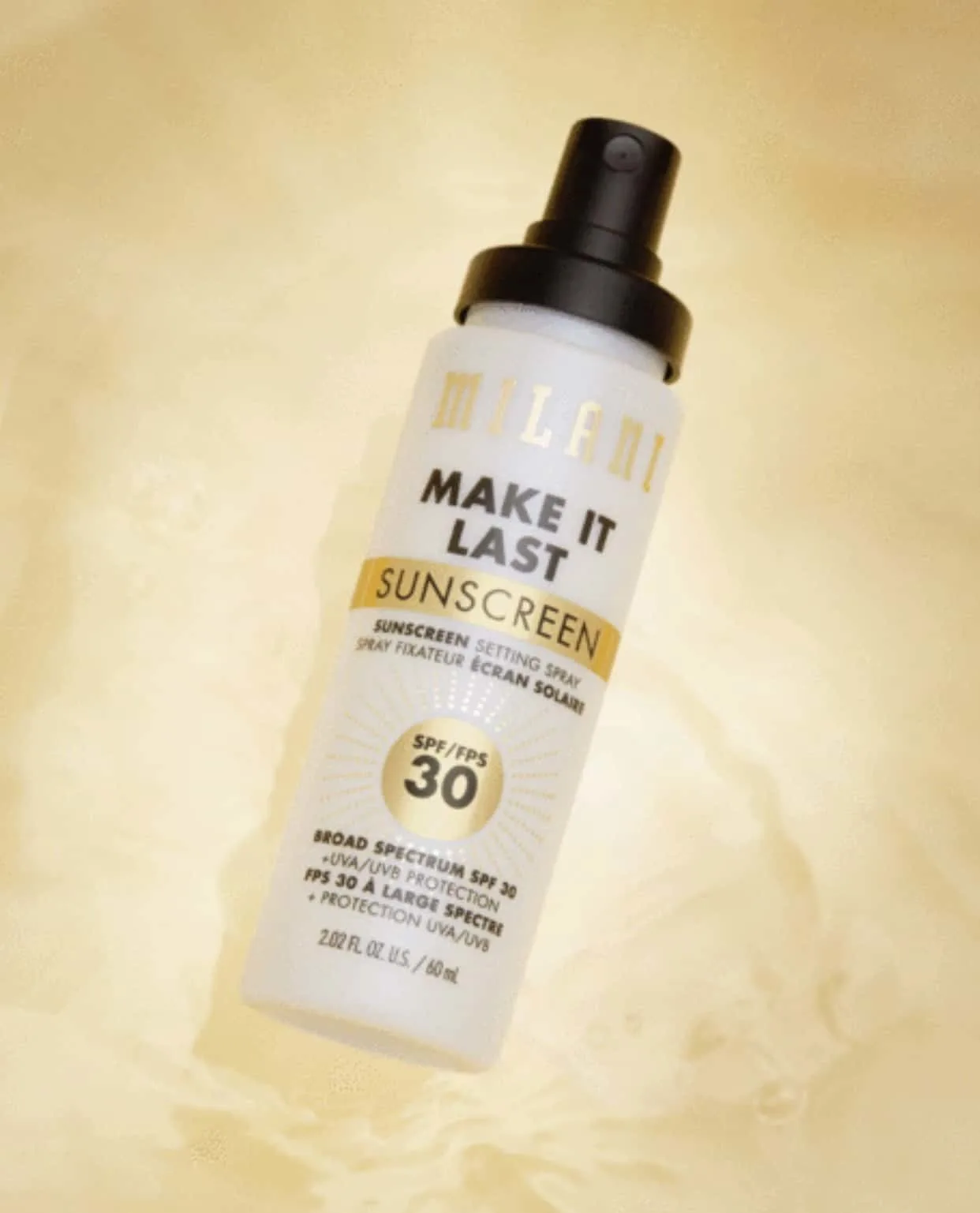 Milani Make It Last Sunscreen Setting Spray