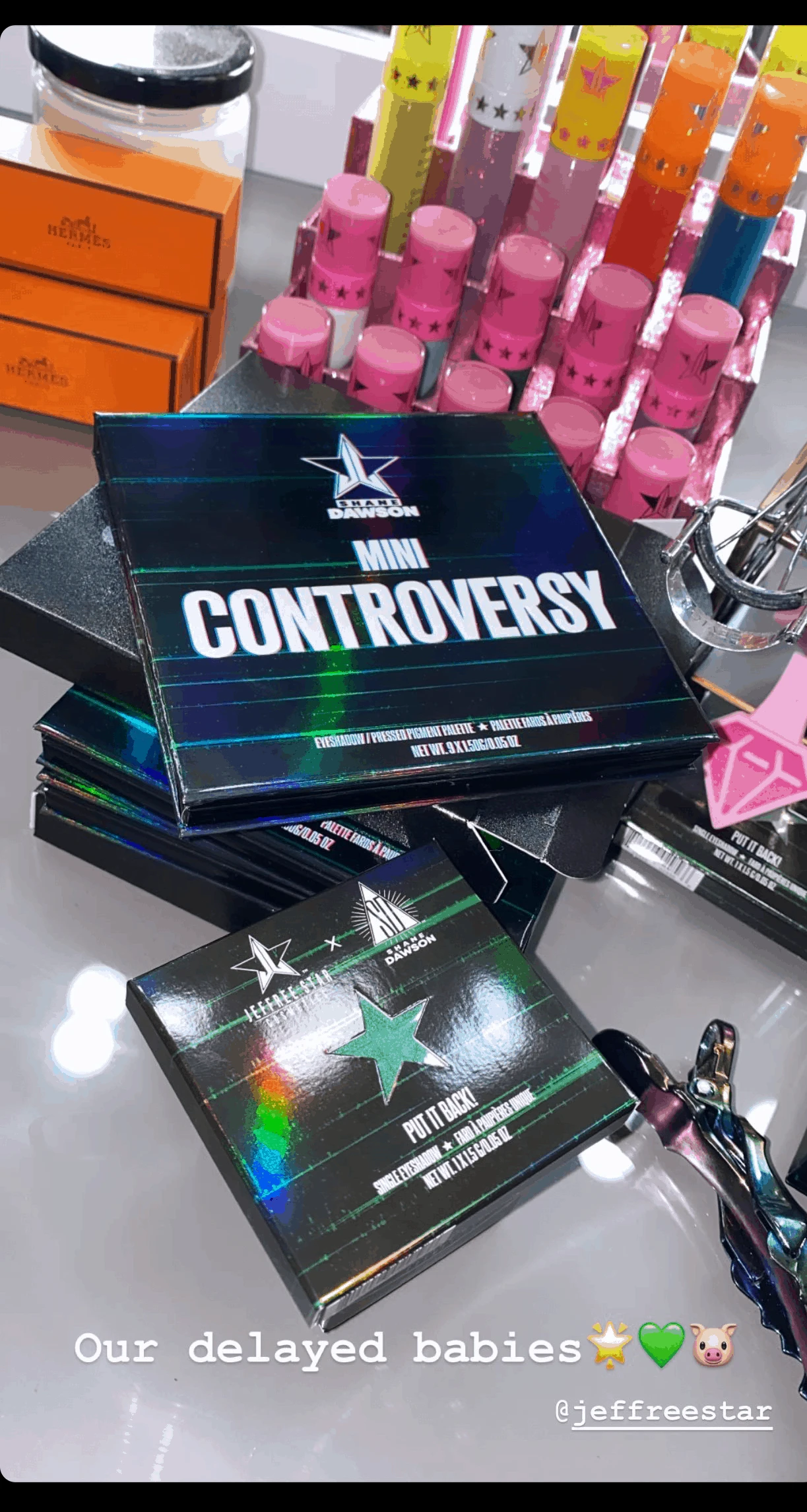 Jeffree Star Put It Back Palette | Jeffree Star Mini Controversy Palette