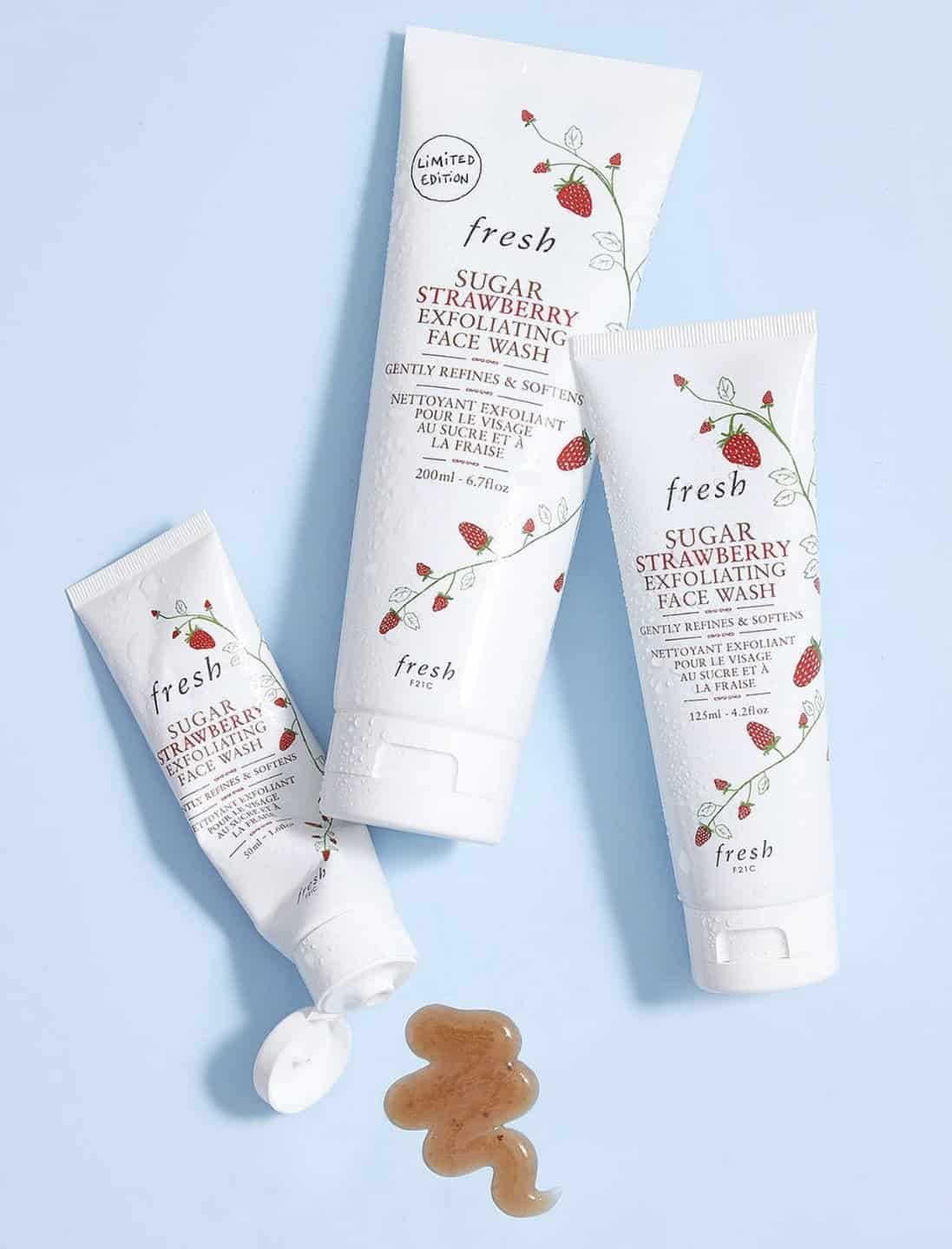 Fresh Sugar Strawberry Exfoliating Face Wash
