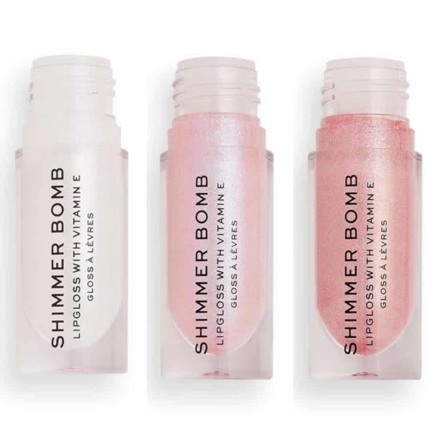 Revolution Shimmer Bomb Lip Gloss 6 NEW Glosses