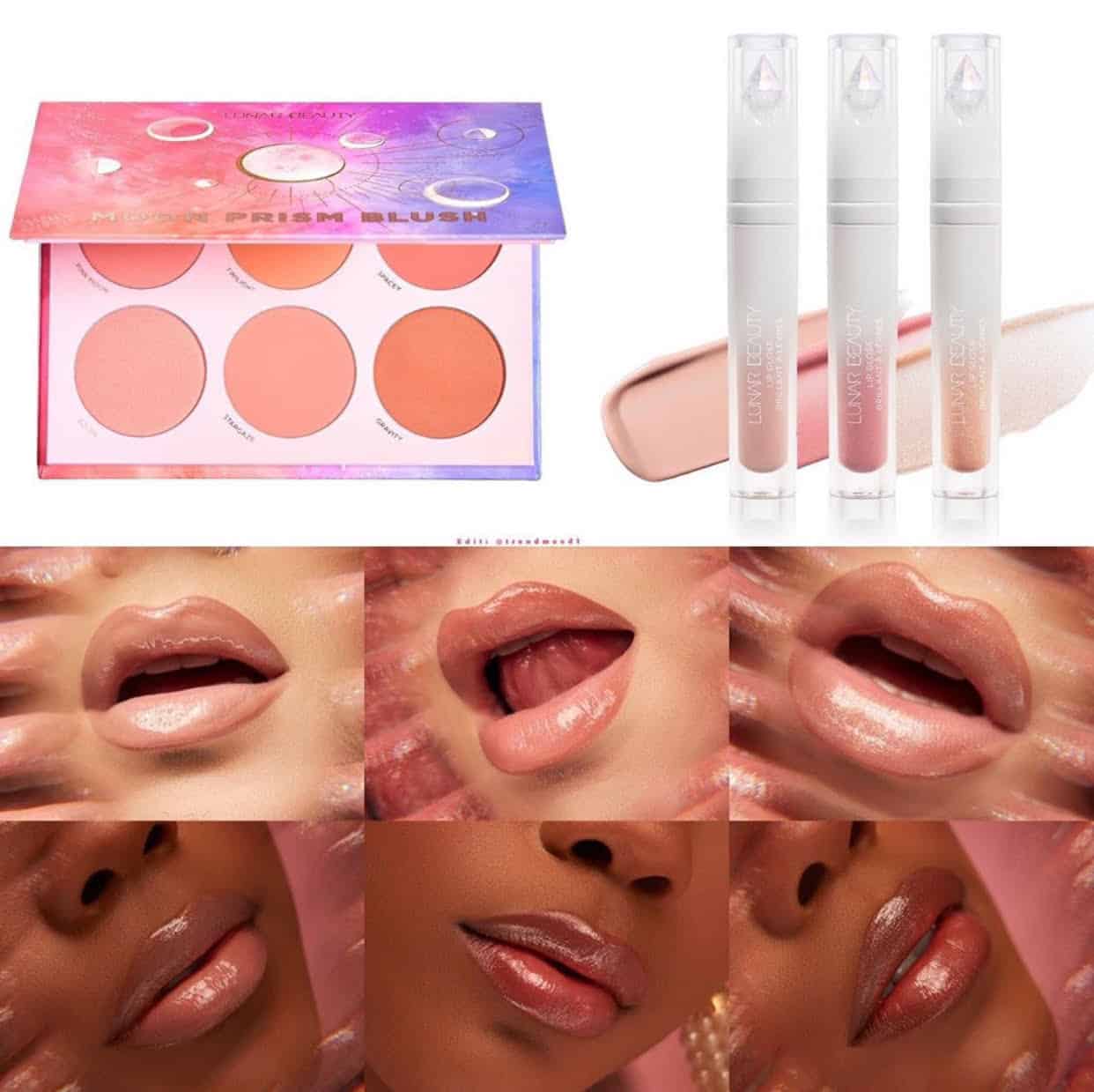Lunar Beauty Moon Prism Blush Palette Collection