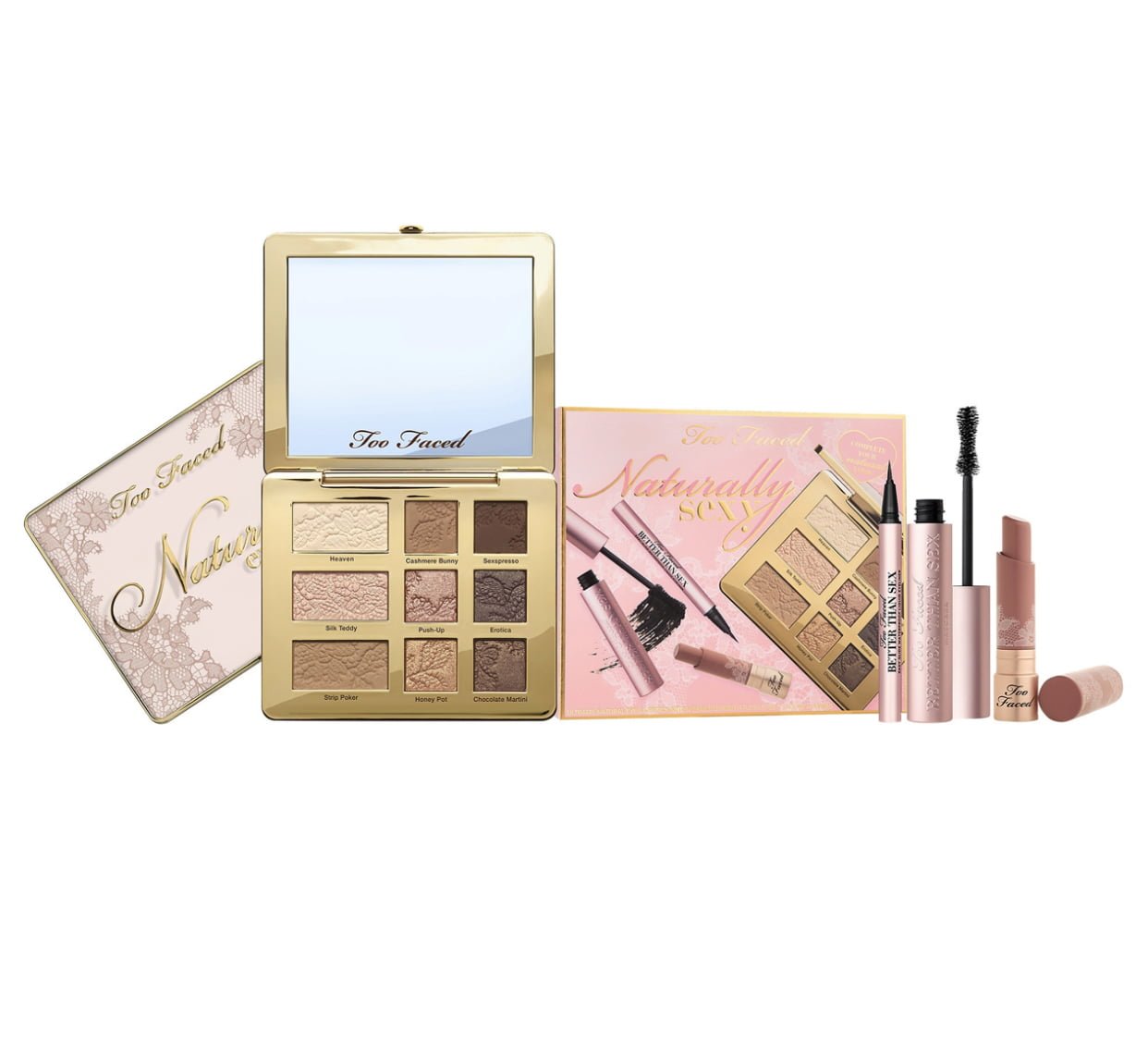 Too Faced Naturally Sexy Ultimate Natural Eye & Lipstick Set