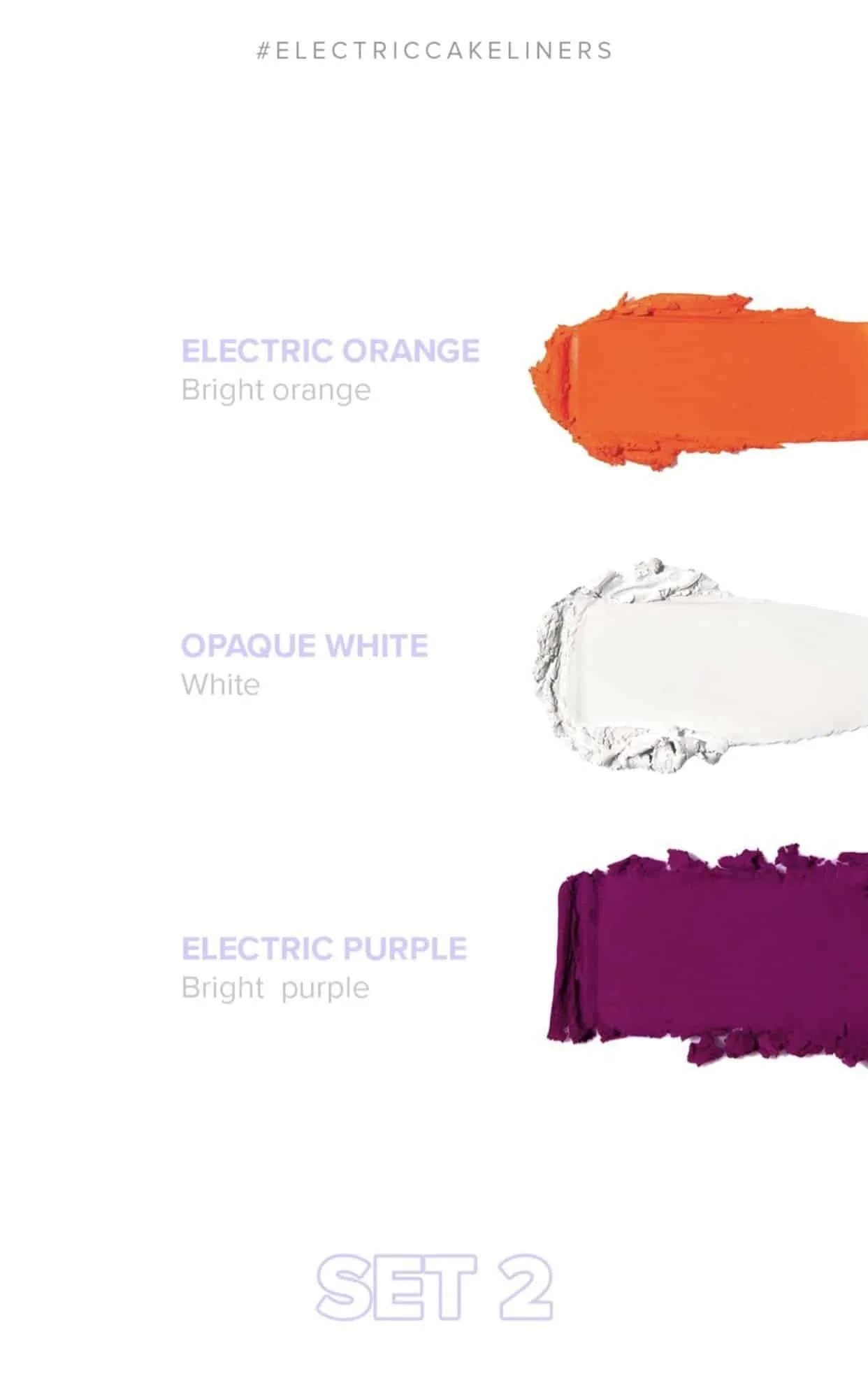 Anastasia Beverly Hills Norvina Electric Cake Liners - Electric & Neon
