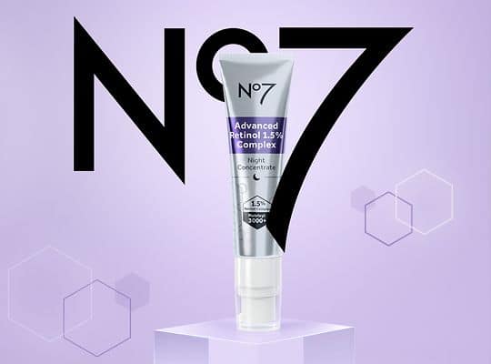 Boots No7 Advanced Retinol 1.5% Complex Night Concentrate