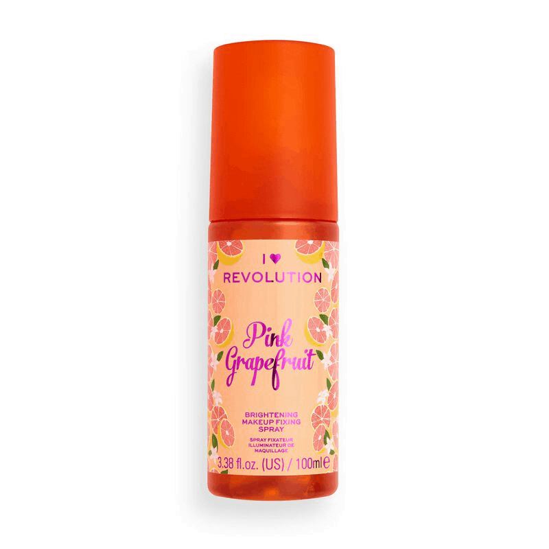 I Heart Revolution Pink Grapefruit Brightening Makeup Fixing Spray