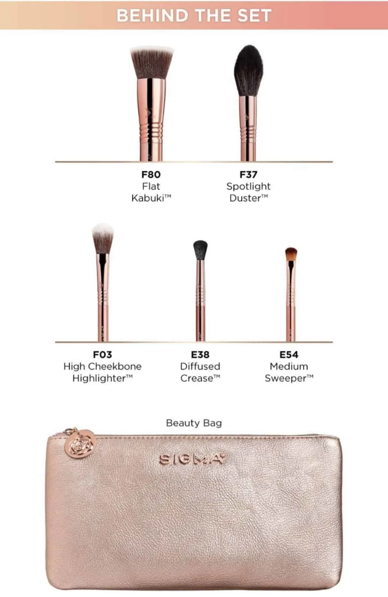 Sigma Iconic Brush Set
