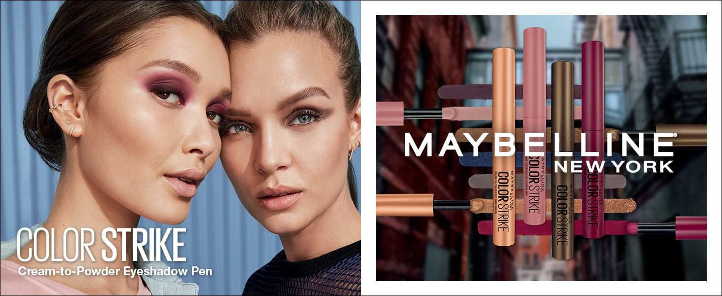 Maybelline Color Strike Eyeshadow Pen NEW 10 Amazing Shades!