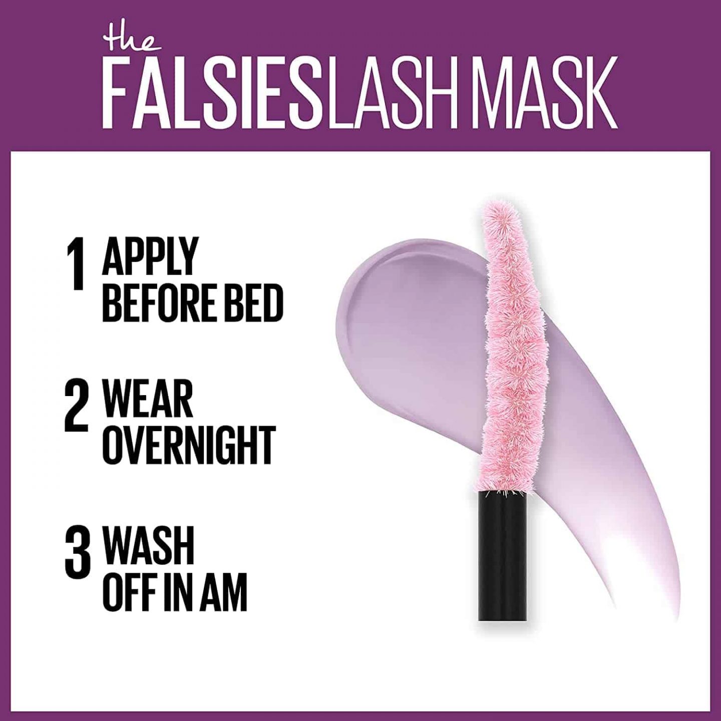 Maybelline The Falsies Lash Mask Overnight Conditioning Mask NEW