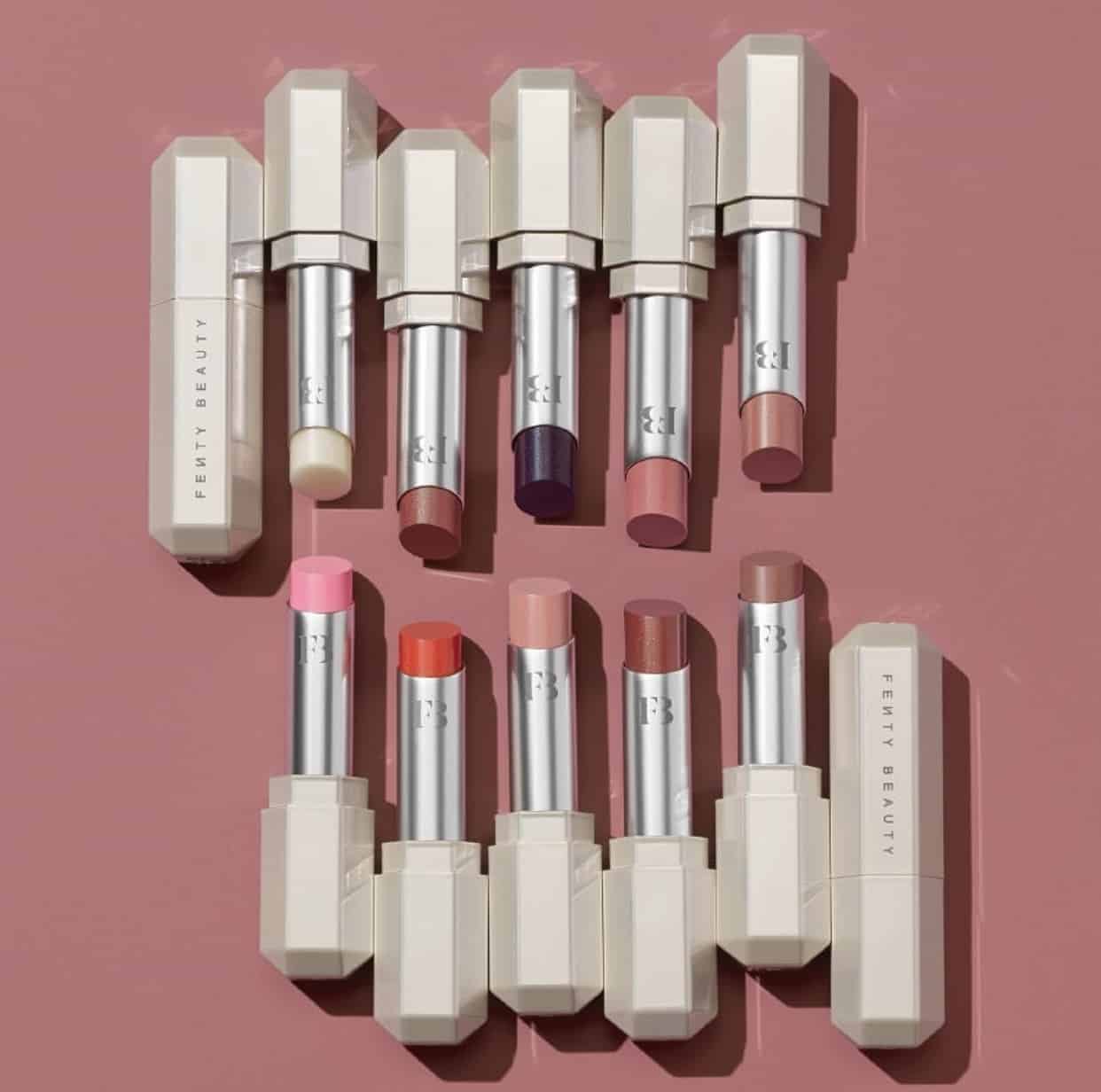 Fenty Beauty Slip Shine Sheer Shiny Lipstick Collection