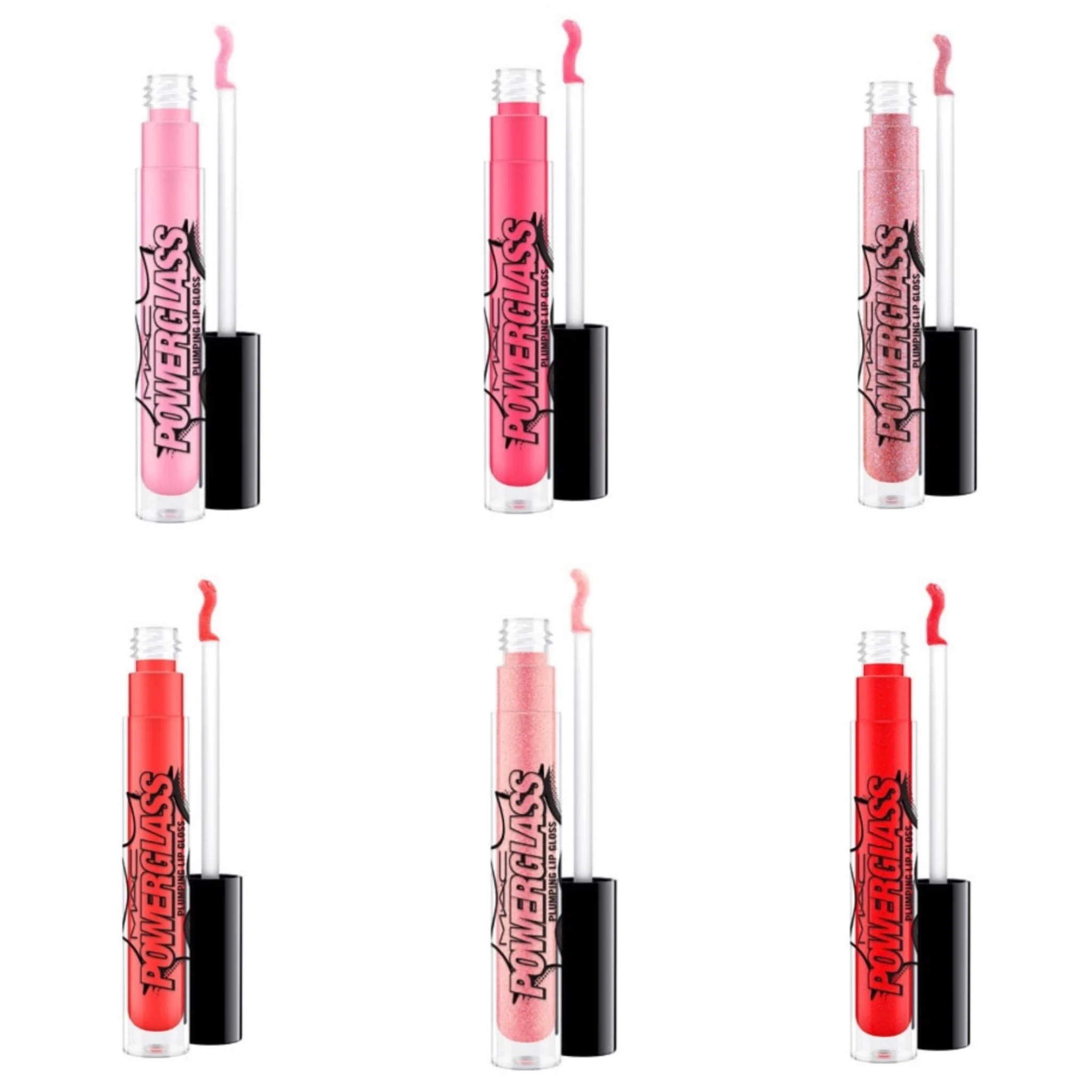 MAC Powerglass Plumping Lip Gloss Collection