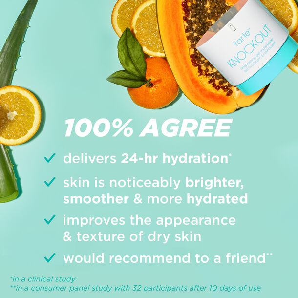 Tarte Knockout Brightening Gel Moisturizer