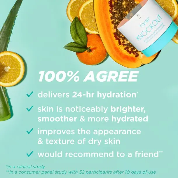 Tarte Knockout Brightening Gel Moisturizer