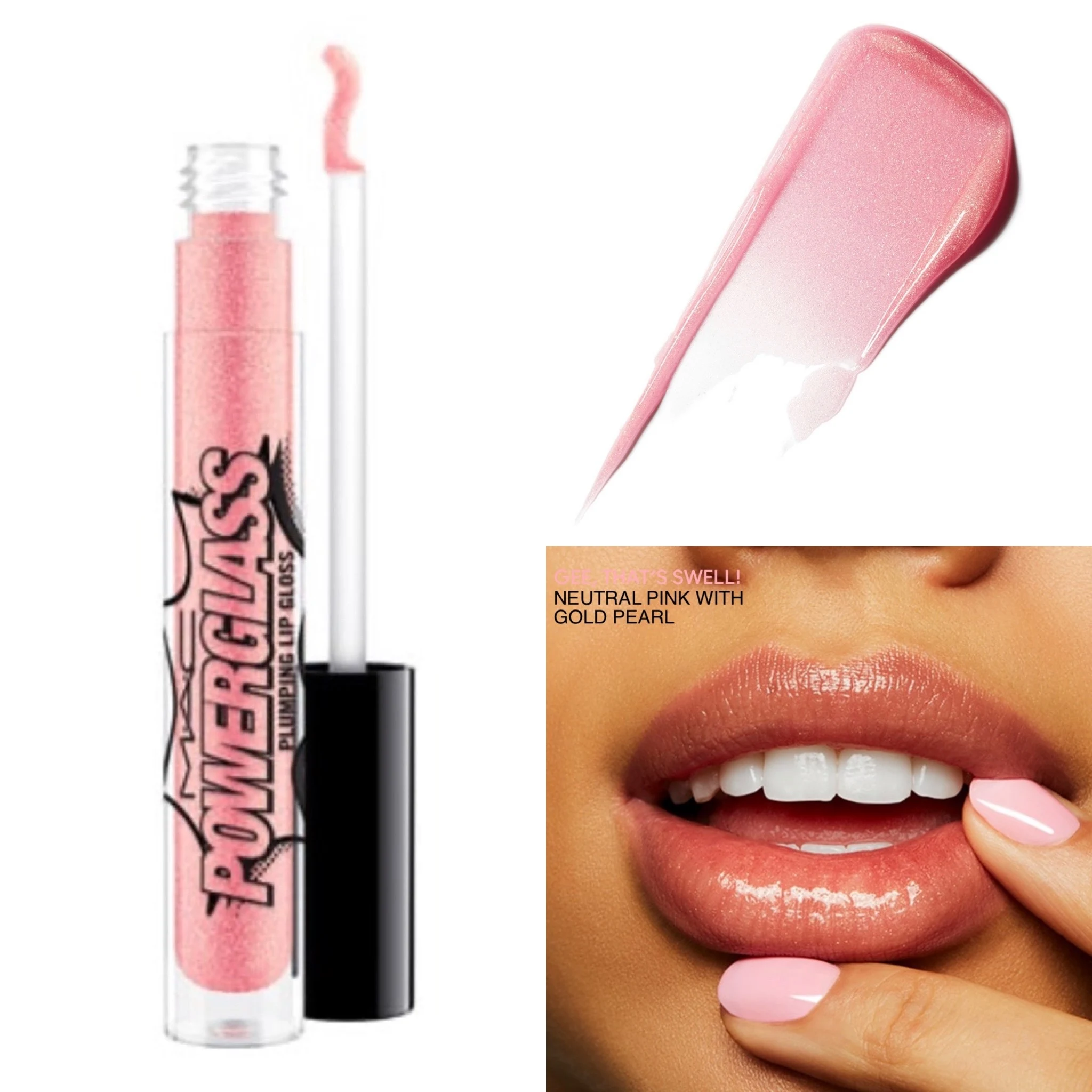 MAC Powerglass Plumping Lip Gloss Collection