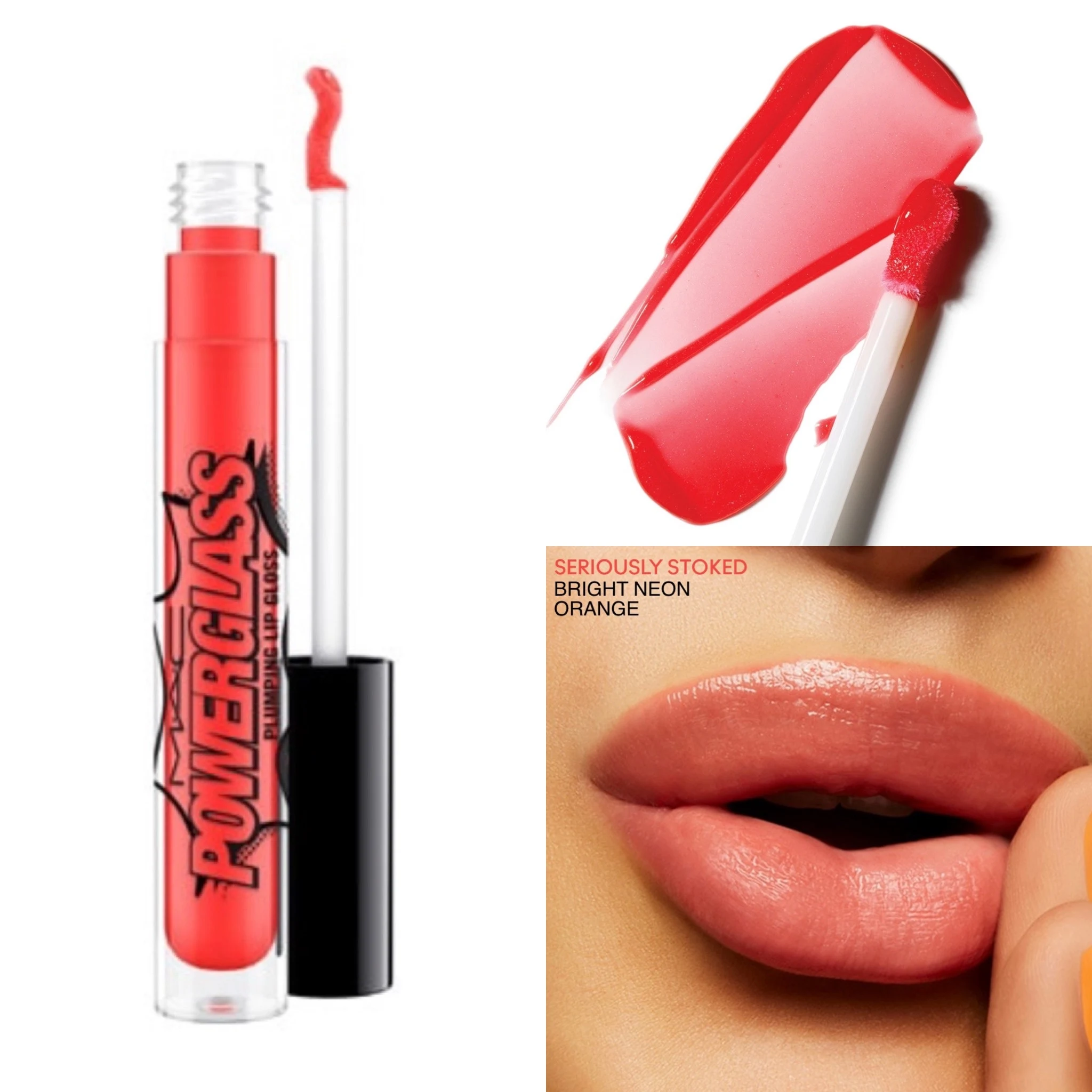MAC Powerglass Plumping Lip Gloss Collection