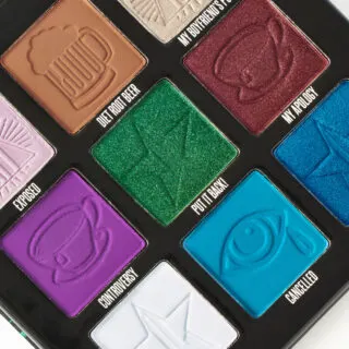 Jeffree Star x Shane Dawson Mini Controversy Palette Emerald Edition