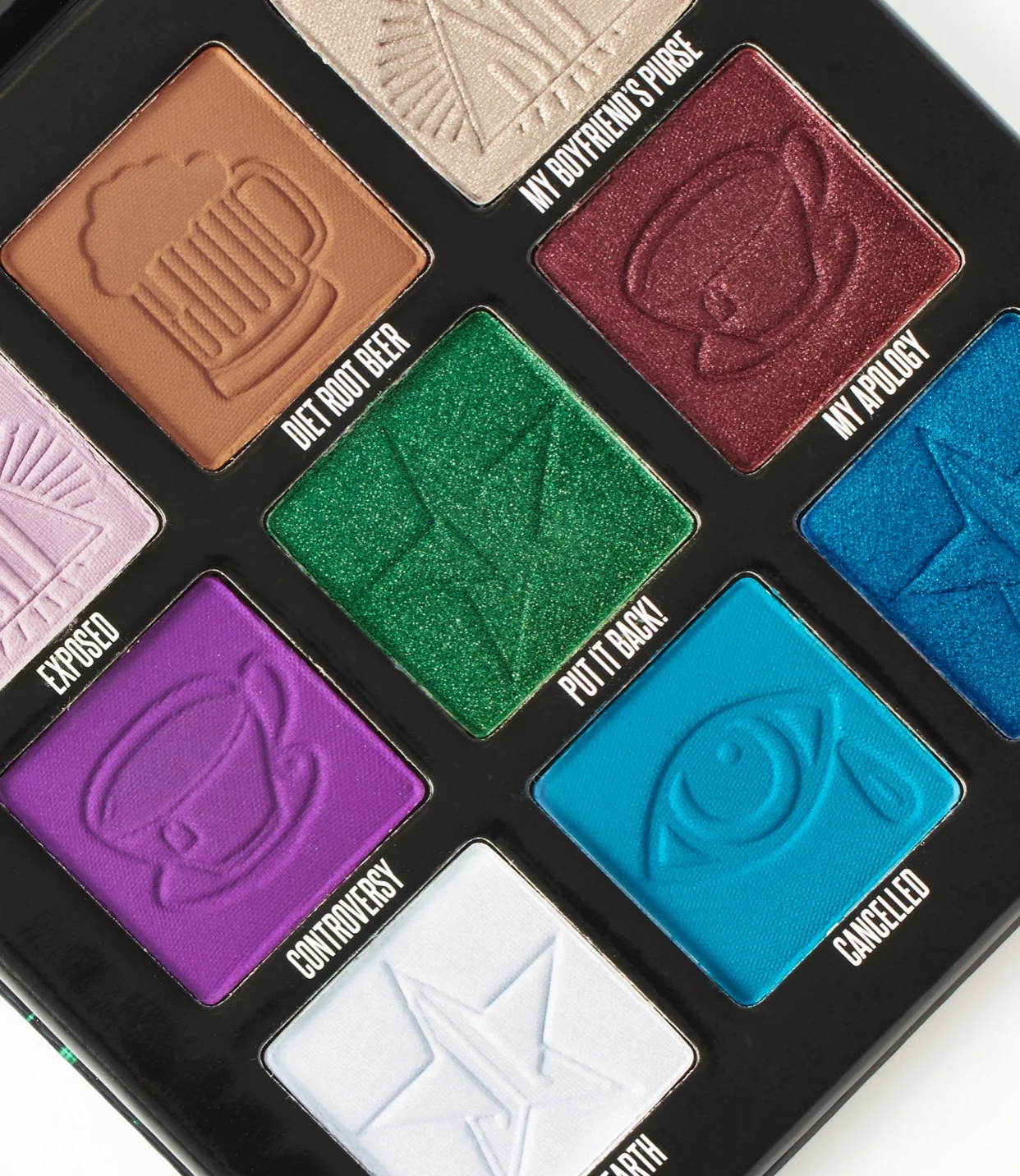 Jeffree Star x Shane Dawson Mini Controversy Palette Emerald Edition