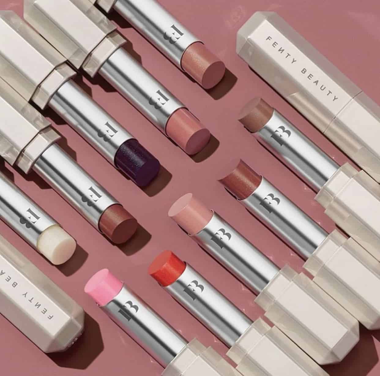 Fenty Beauty Slip Shine Sheer Shiny Lipstick Collection
