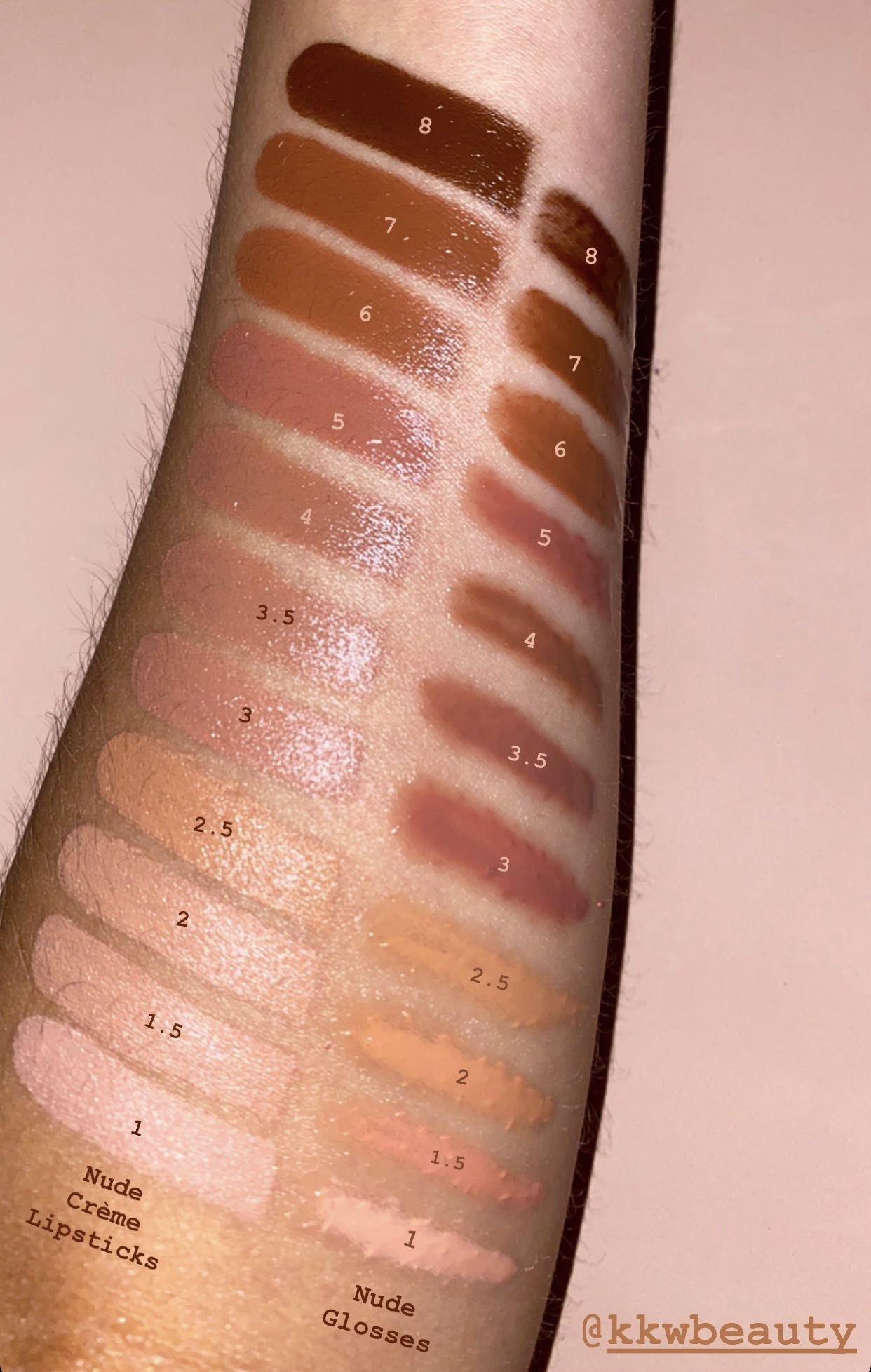 KKW Beauty Classic II Palette and Gloss Collection 1