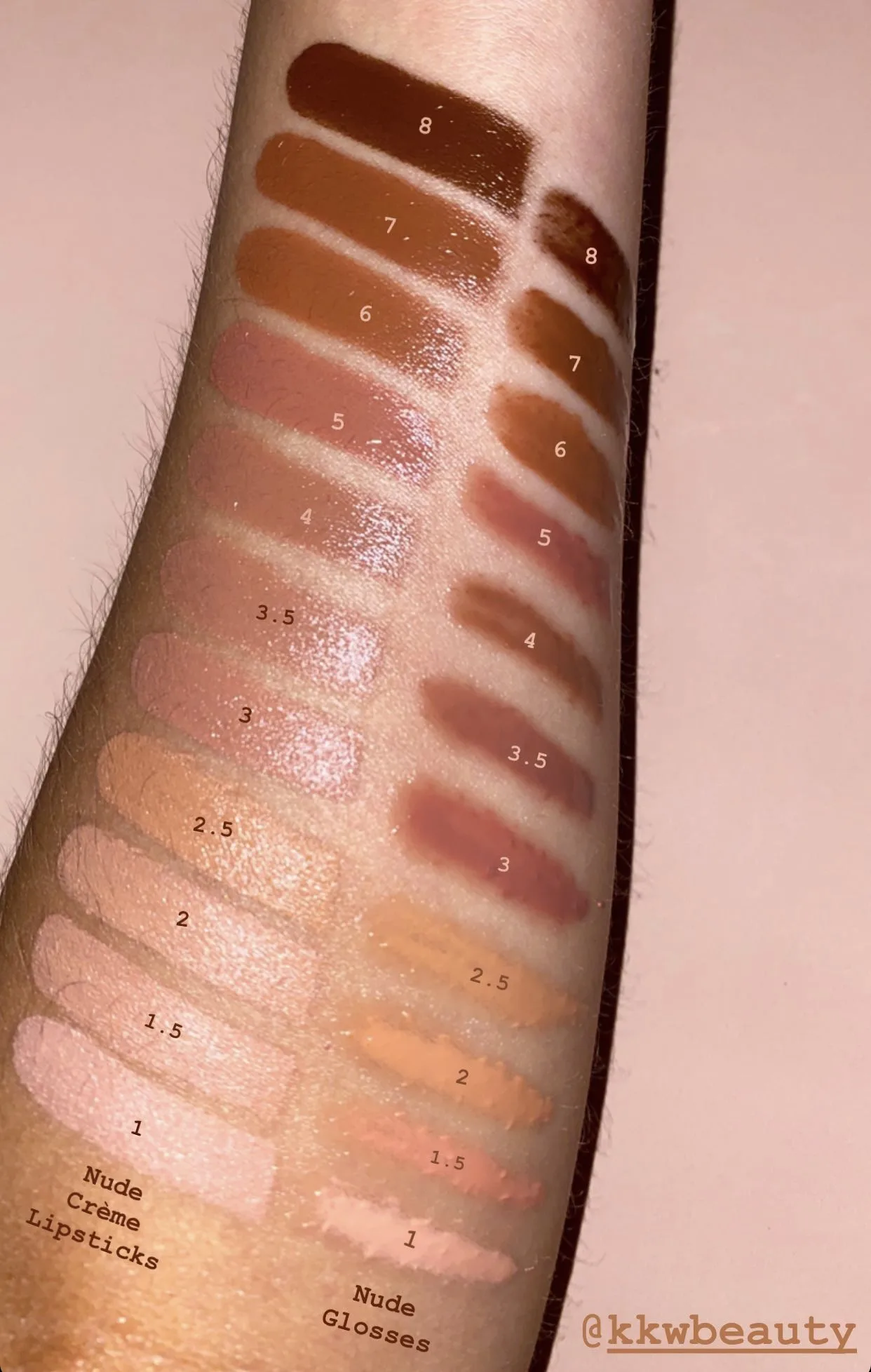 KKW Beauty Classic II Palette and Gloss Collection 1