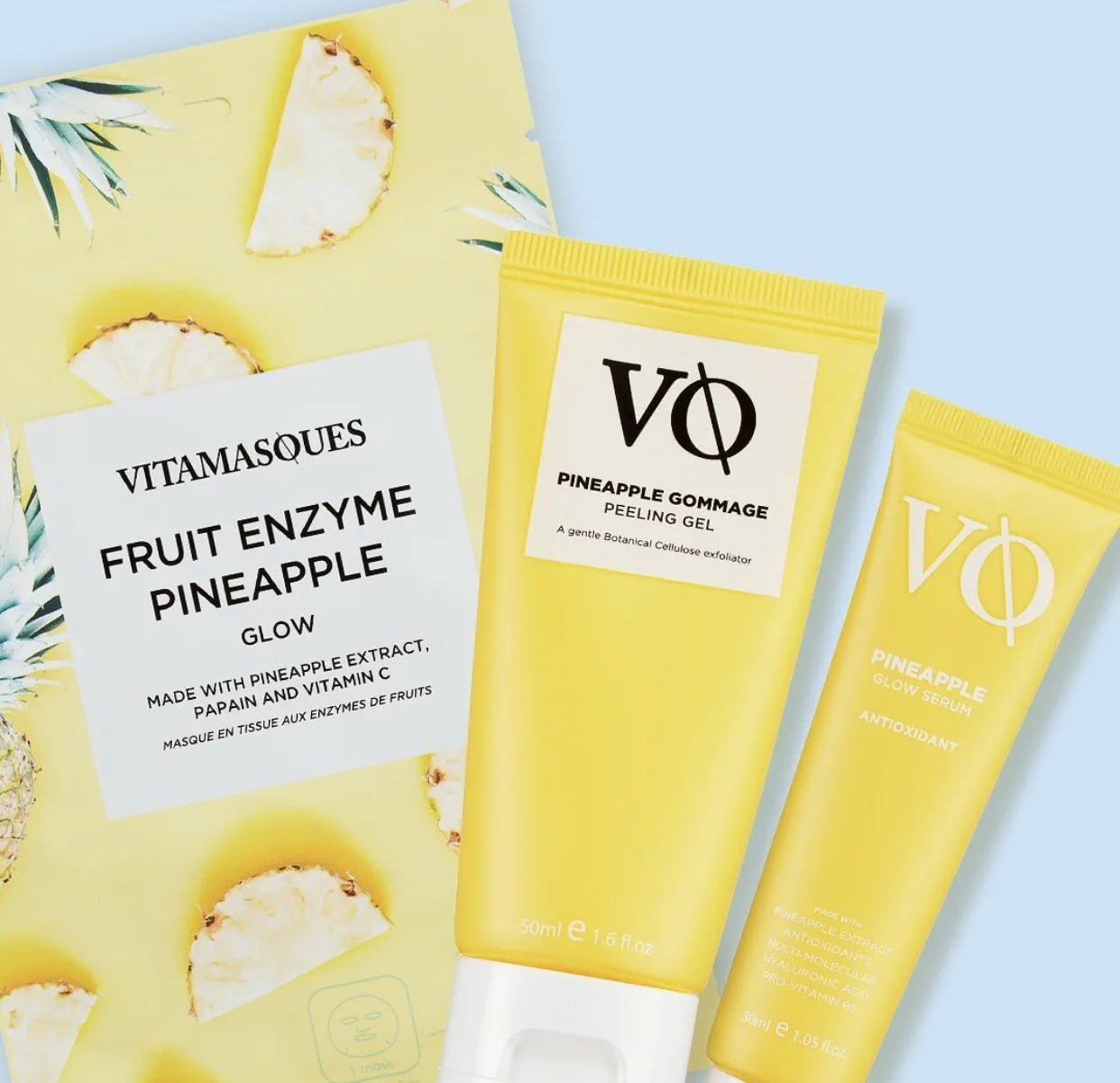 vq pineapple antioxidant glow serum