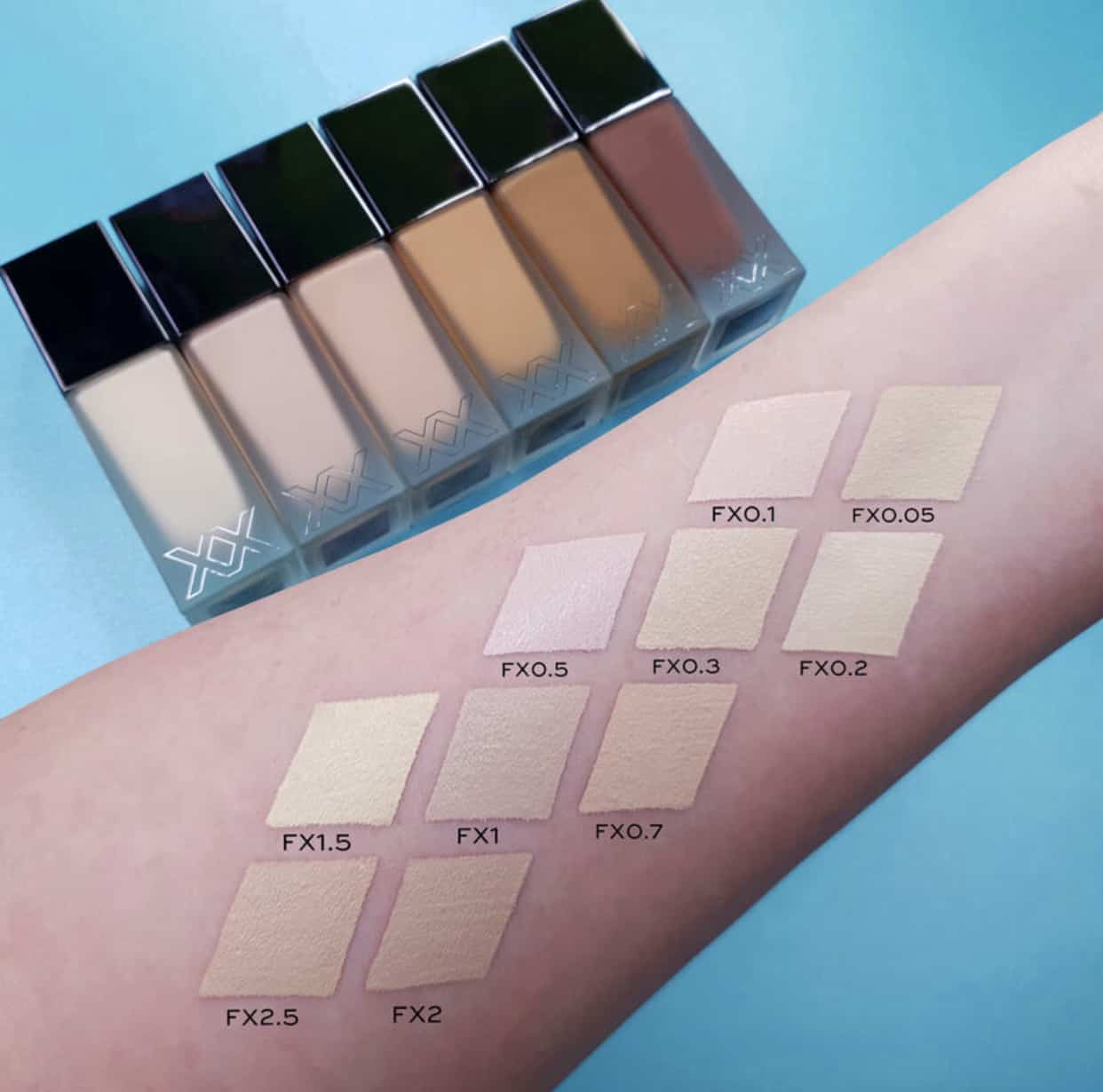 XX Revolution Liquid Skin FauXXdation Double FiXX Foundation