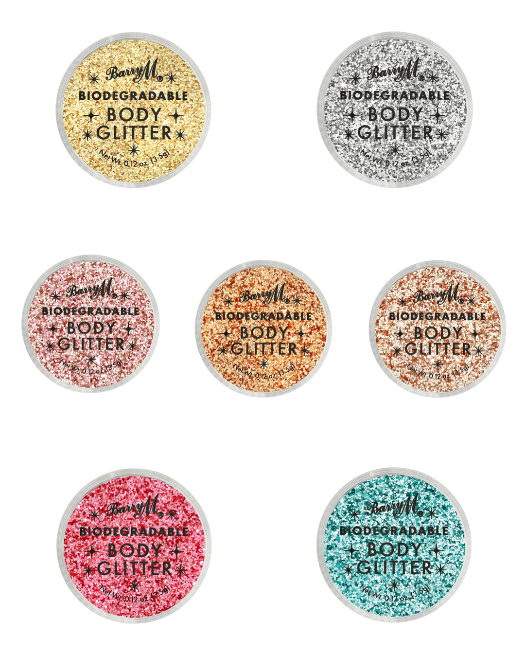 Barry M Biodegradable Body Glitter