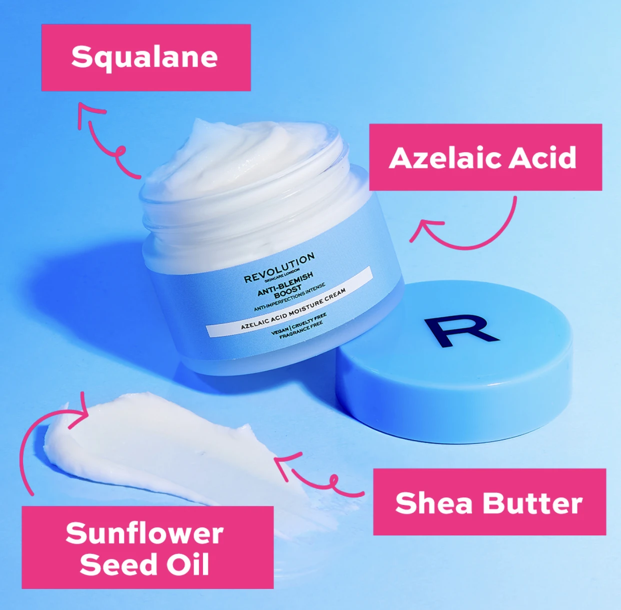 Revolution Skincare Anti Blemish Boost Azelaic Acid Moisture Cream 1