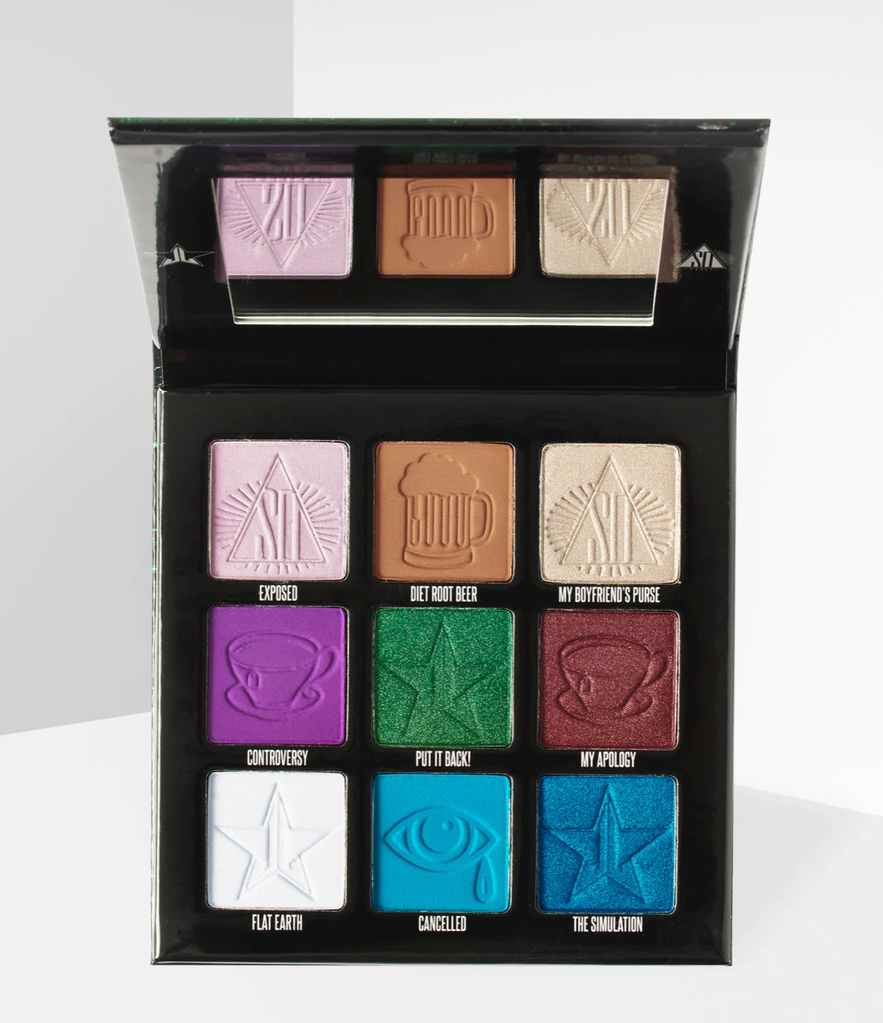 Jeffree Star x Shane Dawson Mini Controversy Palette Emerald Edition