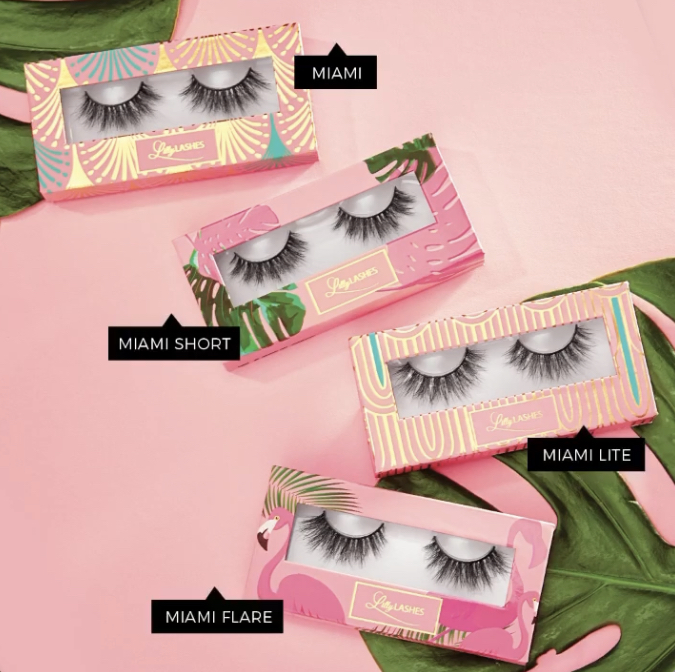 Lilly Lashes Welcome To Miami Collection