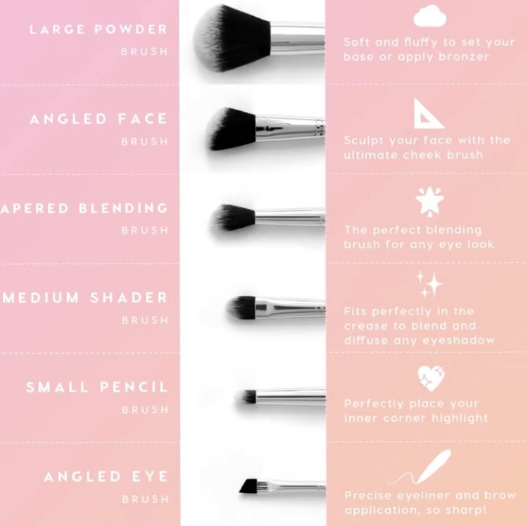 ColourPop Ultimate Brush Cup Makeup Brush Kit