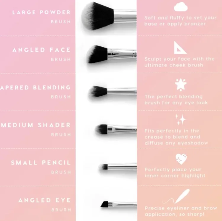 ColourPop Ultimate Brush Cup Makeup Brush Kit