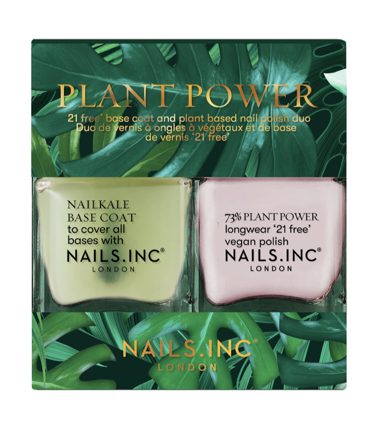 Nails Inc Plant Power Nail Polish Duo
