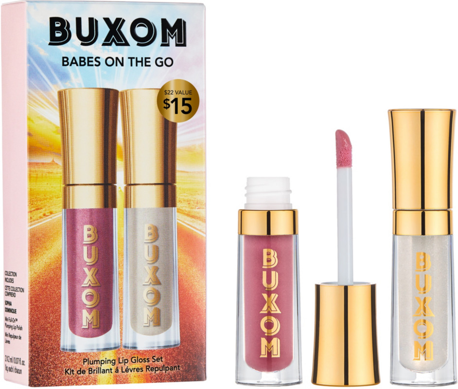 Buxom Babes On The Go Plumping Lip Gloss Set