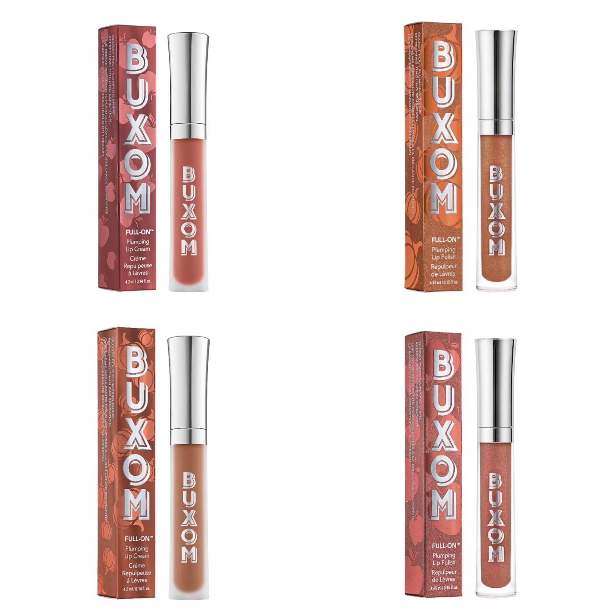 Buxom Full-On Plumping Lip Cream and Polish Fall Collection