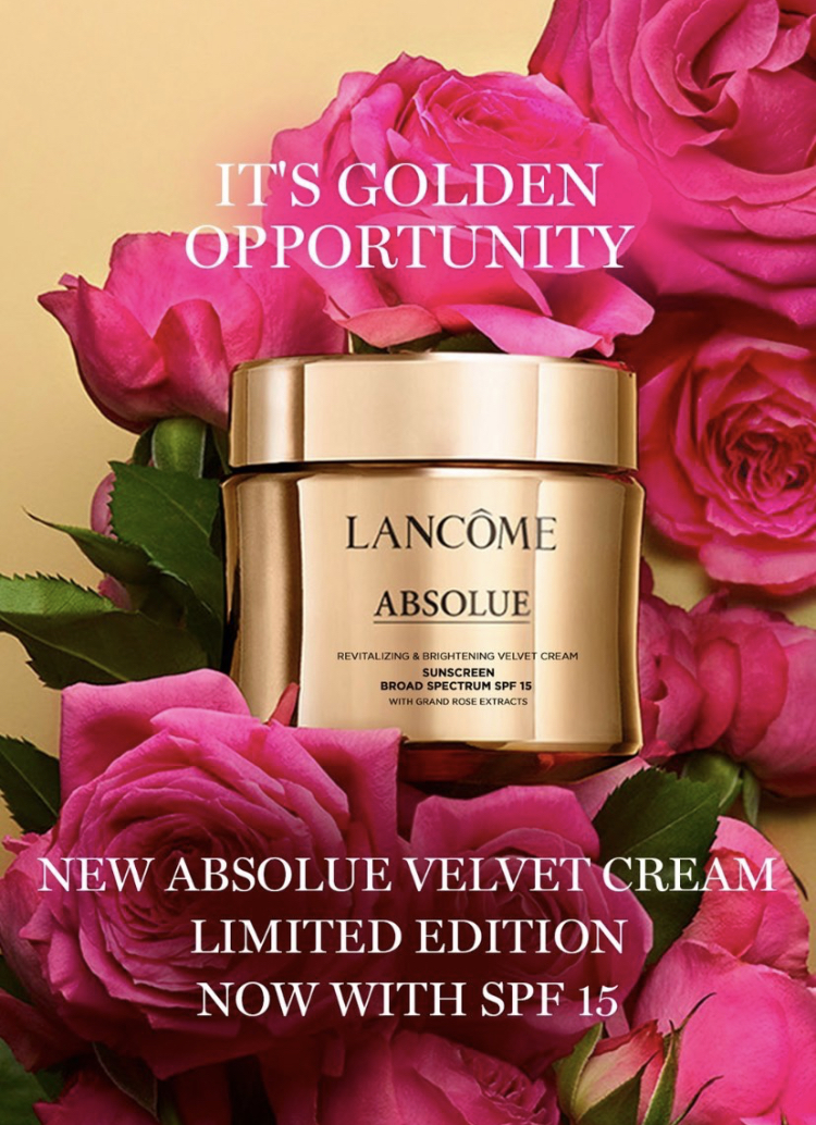 Lancome Absolue Velvet Face Cream SPF15 | NEW Limited Edition