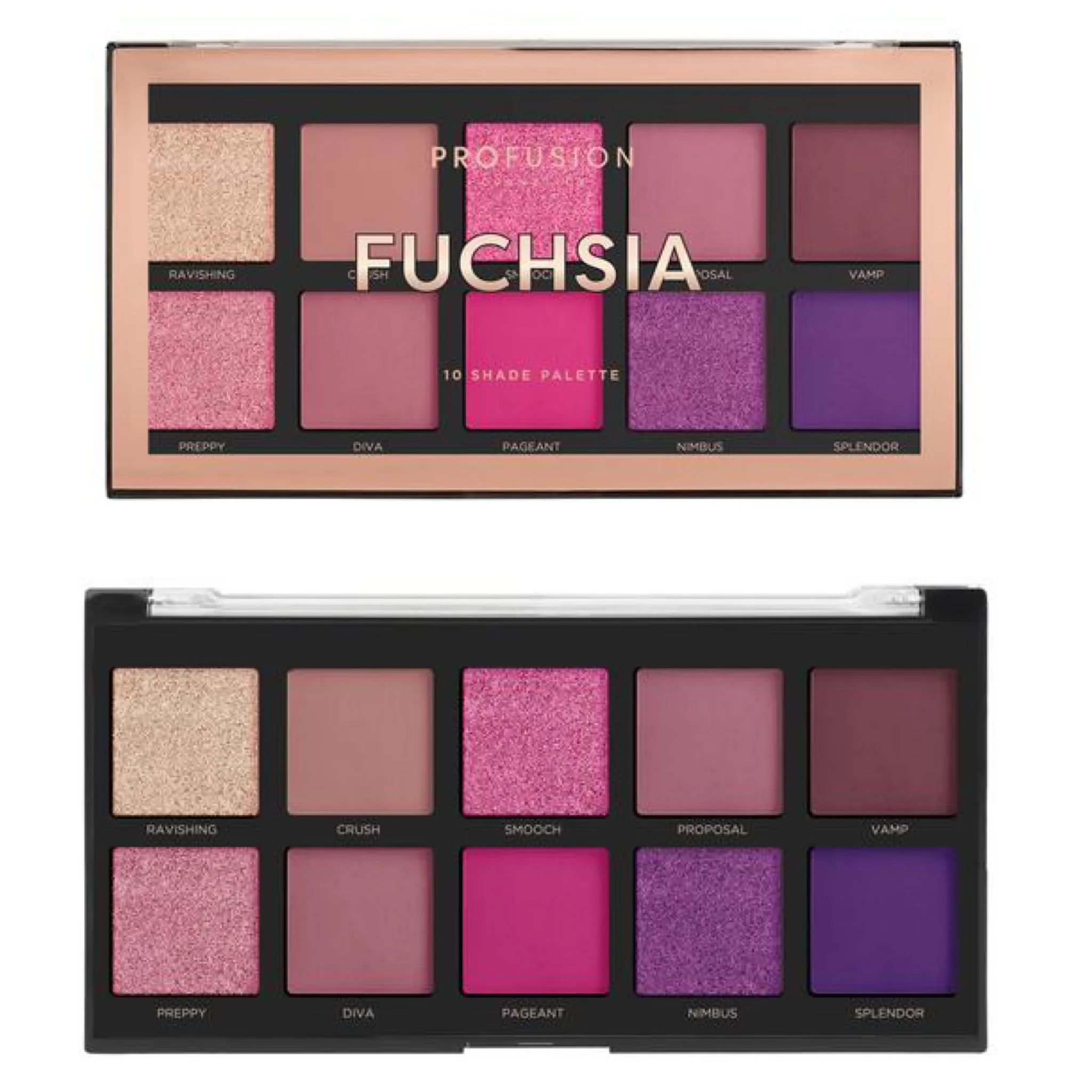 Profusion Cosmetics 10 Shade Palette