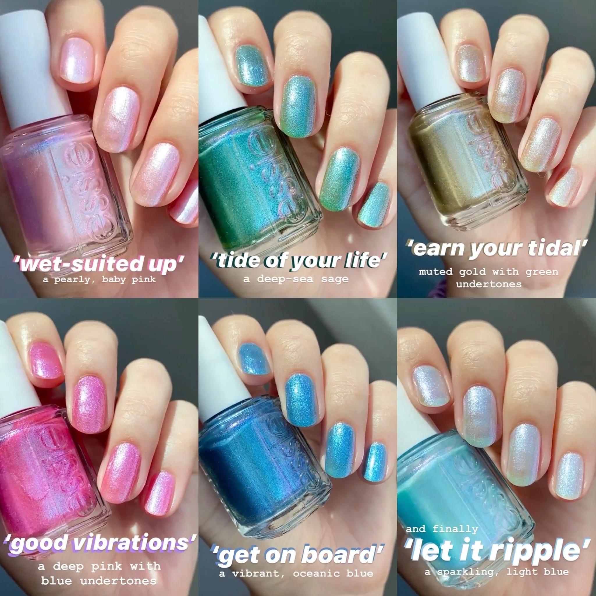 Essie Let It Ripple Summer Collection 2020